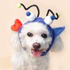 犬のアパレルかわいい犬コスプレ帽子漫画猫クリスマス保護ペットヘッドウェア冬の子猫コスチュームアクセサリー