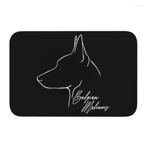 Carpets Belgian Malinois Dog Floor Door Bathroom Kitchen Mats Anti-Slip Indoor Shepherd