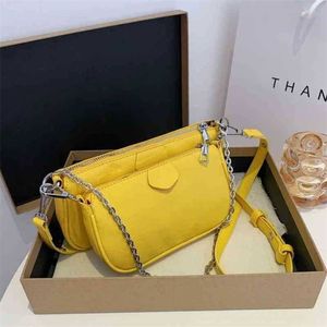 Designer womens handbag Offers Cabinets at 80% Off Foreign style one shoulder armpit fashion simple double-layer mahjong bag