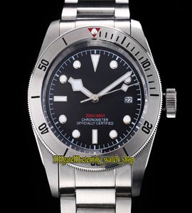 5 Kolor Wysokiej jakości Heritage Black Bay M797300006 Black Dial Japan Miyota Autoamtic Mens Watch 316L STEL CASE STEL BADE