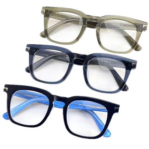 Fashion Concise Occhiali da sole Frame ottico quadrata New Plank Fullrim 53-22-145 Lightweigh