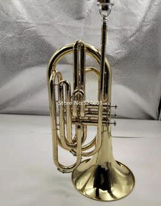 Nowy przylot puzonu BB Marching Baryton Mosiądz Nickel Profesjonalny instrument muzyczny z Case5431211