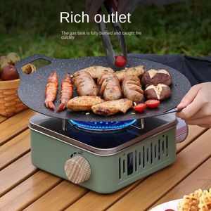 Desert Fox Outdoor Card Stove Camping Picnic Portable Field Stove Card Gas Stove Pot Stove Card Magnetic Stove Outdoor Picni 240327