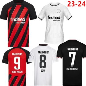 24 25 Eintracht Frankfurt 125 -летний юбилейный комплект DFB Pokal Final Kit Soccer Jerseys 2024 2025 Rode Ache Футбольная рубашка униформа 125 -й черное золото 24 25