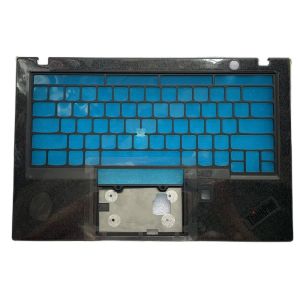 Kort ny original bärbar dator för Lenovo ThinkPad X1 Carbon 6th Gen Palmrest US Keyboard Border C Cover Black Shell AM16R000300 01YR537