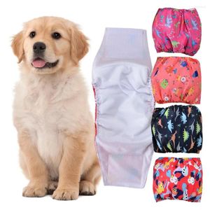 Abbigliamento per cani pannolini di tessuto impermeabile ad alta assorbenza Pant per animali