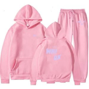 White Foxx Hoodie Designer Women Two Pieces Female Hoody Pants With Sweatshirt Ladies Loose Jumpers Woman Clothes 576 Off Whiteshoes Hoodiesuit