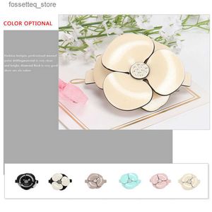 Wedding Hair Jewelry Classic French Styles Camellia Flower Accessory Ornament Pin Barrette Clip for Women Girls Fine tail Holder 230909 L240402