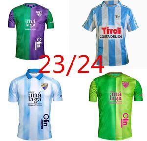 24 Malaga soccer jerseys 2023 2024 Remake Retro KITS CF MALAGUISTA JCASTRO ONTIVEROS JUANPI Maillots De Foot Shirt SANTOS ADRIAN Football uniform 999