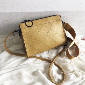 Shoulder Bags Fashion Luxury Lattice Design Soft Leather PU Online Celebrity Selling Style Crossbody Bag Ladies Handbags