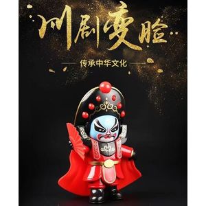 2024 Yeni Quintesseence Kültür Yüz Değişim Bebekleri Sichuan Opera Bebekler Peking Opera Maskeleri Çin Özellikleri Hediyeler Hadi Bebek Oyuncakları