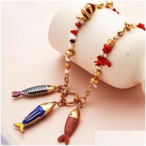 CHOKERS CHIKER CHILE MARINE FASCO MASHITÀ STANGLE GIRALLE GIRALIGNI DONNE DADIE BOHO PINDANTE PINDANTE GIOIGLIE GIETTILI ACCESSORI DI MERMATI GEOMETRI