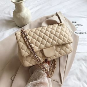 Klassisk Flap Mini Luxury Purses Crossbody Designer Bag Diamond Lattice Woman Handbag Purse Shoulder Womens Väskor Designer Women Cross Body Letter Bag Dhagte Sac Luxe