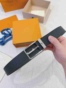 Herrengürtel Designergürtel für Frauen Designer Cintura CEInture Echte Lederbox 3,5 cm Modeschnalle