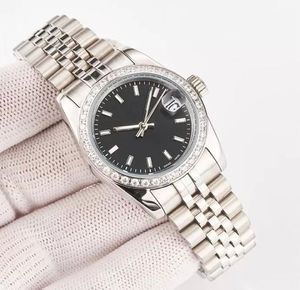 Woman Designer Watch Automatic Diamond Relojes de Lujo Watches 904l Rostfritt stål Imitation Montre Luxe 3641mm Vattenbeständig 7765032
