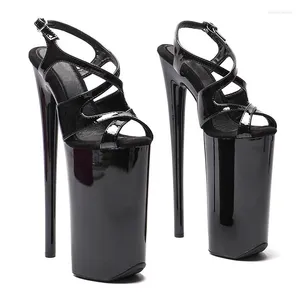 Dance Shoes Model Shows Wome Fashion 26CM/10inches PU Upper Platform Sexy High Heels Sandals Pole 010