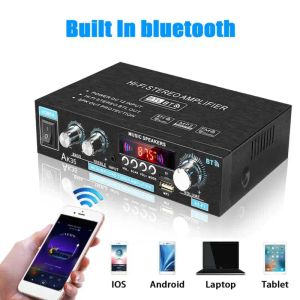 Усилитель 380 800W Home Digital усилители Audio 110240V Bass Audio Power усилитель Hifi FM Auto Music