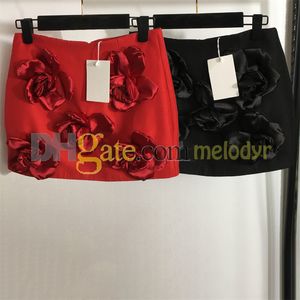 Sexy Mini Skirts Designer Flower Hip Dresses Women Party Skirt Streetwear Low Waist Short Dress for Ladies