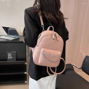 School Bags Cute Women Mini Brand Mochila Fashion Pu Leather College Girl Shoulder BagPack For Lady Backpack Feminina Small Travel Bag