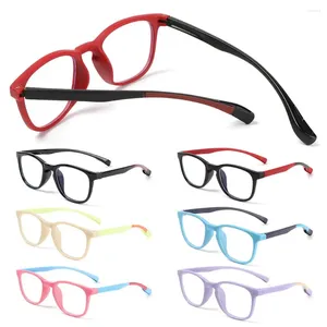 Solglasögon Strålningsskydd Vision Care Anti-Blue Rays Soft Frame Goggle Silicone Eyewear Kids Gelgasses Light Glasses