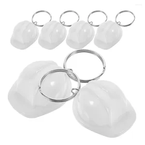 Gift Wrap 6 PCS Nyckelkedja Tiny Gifts Bag Charms Chains Birthday Present Keychain Plastic