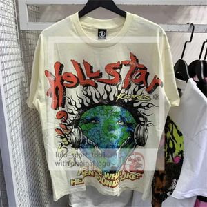 2024 Hellstar Gömlek Kısa Kollu Tee Erkek Kadın Yüksek Kaliteli Sokak Giyim Hip Hop Moda T Shirt Hell Star Hellstar Kısa 03 2888