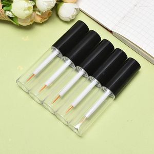 Förvaringsflaskor 8 ml tomt flytande ögonfoder transparent rör falskt ögonfrans lim flaskögel eyeliner container utgör