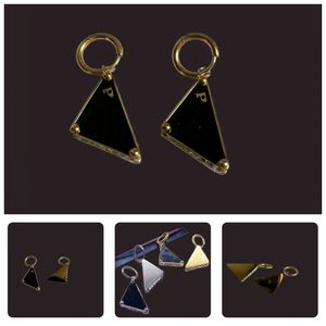 Fashion earrings designer for women triangle symbole dangle vintage stud earring ohrringe high quality jewelry stud hoop top luxury novelty letter zl205 H4