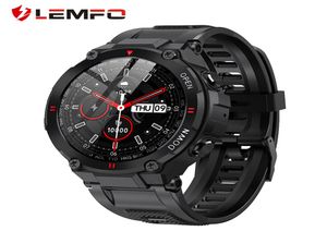 Lemfo Smart Watch Men Sport Port Bluetooth Call 2021 Новые напоминания о будильнике с новыми будильниками для музыки для Android PhoneG4289176