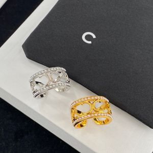 24SS Designer Ring Rings Designer Luxury Rings for Women Men Rings Gold Lettere Coppia di moda Rings Engagement Regali per le vacanze alla moda