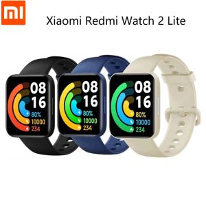 Watches Xiaomi Redmi Watch 2 Lite Smart Watch Bluetooth Mi Band 1.55inch HD GPS Blood Oxygen Sport Bracelet Smartwatch