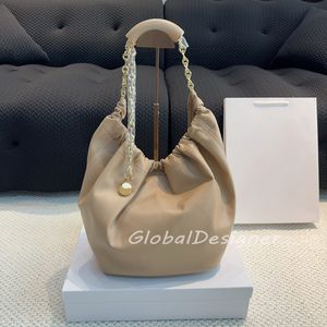 Designer Women Hobo Lady Fashion Shoulder Bag Purse Wallet High Quality Luxury Cuaual Tote Bag Leather Carrying Chain Large Capacity Box