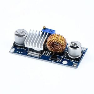 5A XL4015 DC-DC 4-38V To 1.25-36V 24V 12V 9V 5V Step Down Adjustable Power Supply Module LED Lithium Charger with Heat Sink