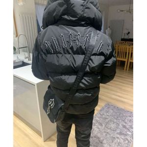 2024 Damenjacken UK London Trapstar Cotton Jacket Herren -Abnehmbare Reißverschluss -Placket Hochqualität Stickerei BJ665