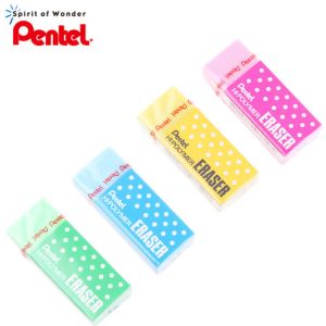 Eraser Pentel 4pcs милый ластик Zeh05 Color Candy Kids Student