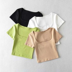 Fabrycznie sprzedażowa sprzedaż kobieta Crop Top Casual Fashion Tops for Women Custom