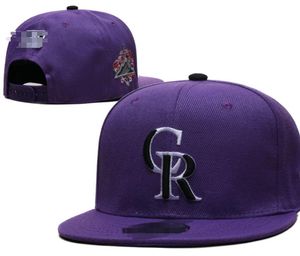 2024 Rockies Baseball Snapback Colorado Sun Caps Champions World Series Men Women Football Hats Snapback Strapback Hip Hop Sports Hat Mix Order A2