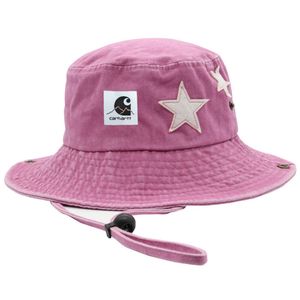 Workwear Star Cowboy Sunshade Spring/summer Women's Cap Sun Leisure Mountaineering Fisherman Covering Basin Hat