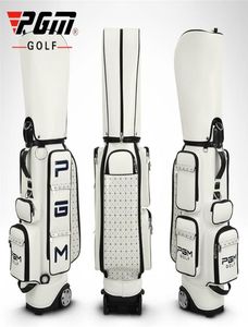 PGM Golf Standard -Tasche PU wasserdichte Golfbeutel Mehrzweckluftverpackungen große Kapazität Reisetaschen mit Rädern D00821345145