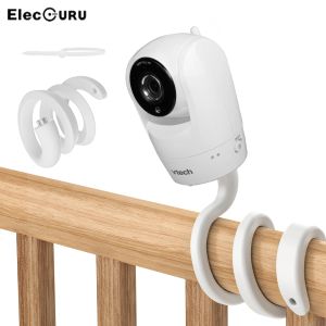 Övervakare flexibel vridmonteringsfäste för VTEch Baby Monitor Security Camera, fäster din kamera till spjälsängar eller möbler