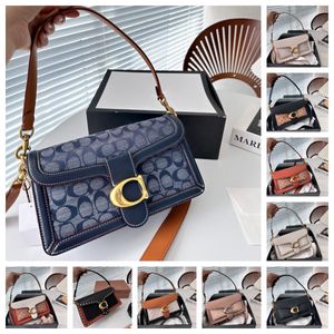 Crossbody Coache Bag Tote Designer кошельки дизайнеры плеч женщина роскошная высококачественная подлинная кожа 26 см Tabby Cross Body HA 1205