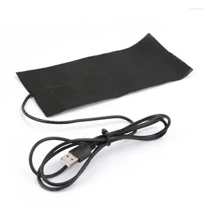 Dywany USB Electric Heating Pad Włókno węglowe 10 20 cm DIY Ubranie termiczne podgrzewane na zewnątrz 5V niskie napięcie