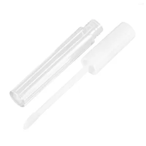 Storage Bottles 10 Pcs Clear Container Fashion Lip Gloss Tube Empty Wand Subpackaging Bottle
