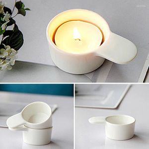 Portatori di candele Ceramic Stand Creative Mini Incenso Creative con mandato di candelana Decorazione di caffetterie