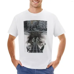 Tanques masculinos tampes de morto os ossos da camiseta rápida secar Kawaii Cloths em branco