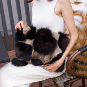 Borse da donna in borsa europea e statunitensi personalizzati personalizzati pelliccia leopardo sexy a spalla singola per le donne