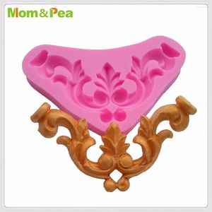 Baking Moulds Mom&Pea MPA1623 Deco Silicone Mold Sugar Paste 3D Fondant Cake Decoration