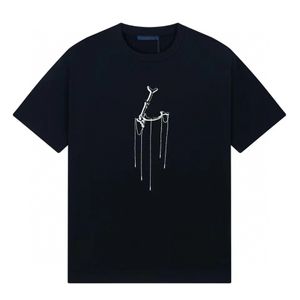 2024 Мужские дизайнеры футболка мужчина женские футболки с буквами печатные коротки