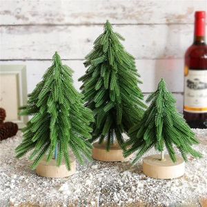 Christmas Decorations To Enhance The Festive Atmosphere Desktop Decoration Wear-resistant Cedar Ornaments Stable Base High Quality And