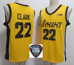 2024 NCAA Iowa Hawkeyes Basketball Womens Men Jersey 22 Caitlin Clark Good Top